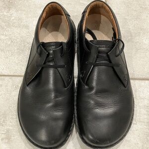 Birkenstock Memphis Men’s Black Leather Shoes – EU 43 (US M 10)